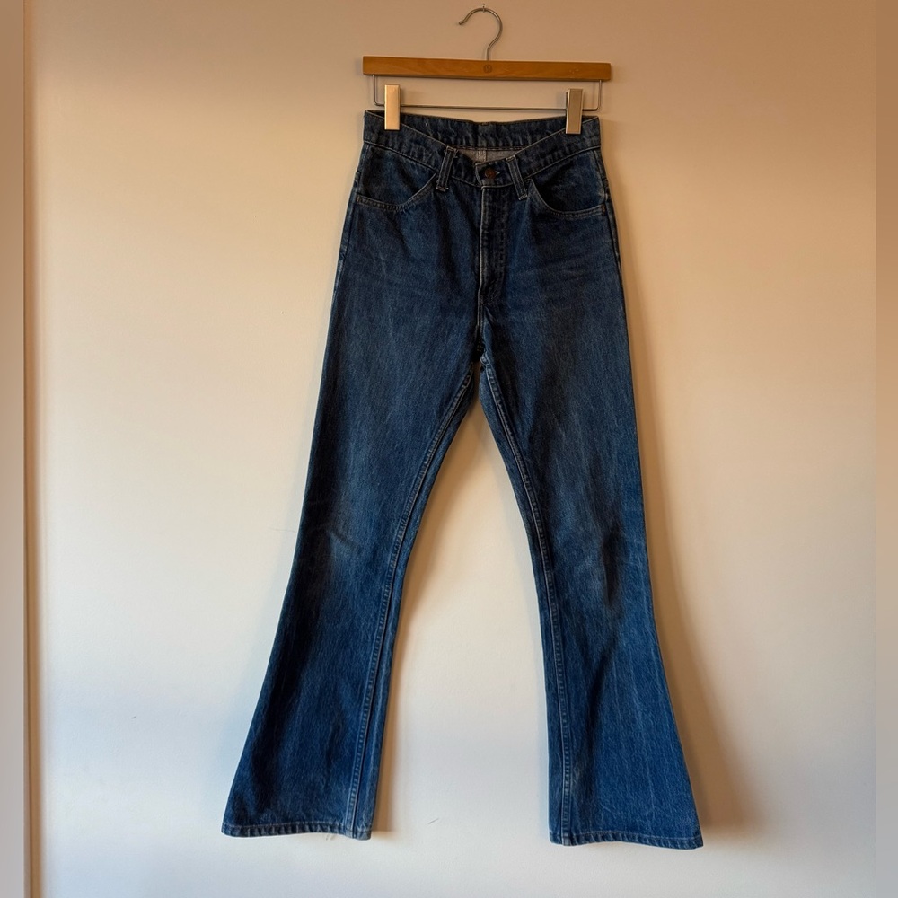 LEVIS 646 ORANGE TAB 70s VINTAGE FLARES